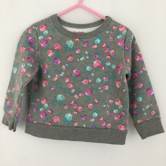 Girl’s Garanimals Floral Sweater Size 2T - Picture 1 of 2
